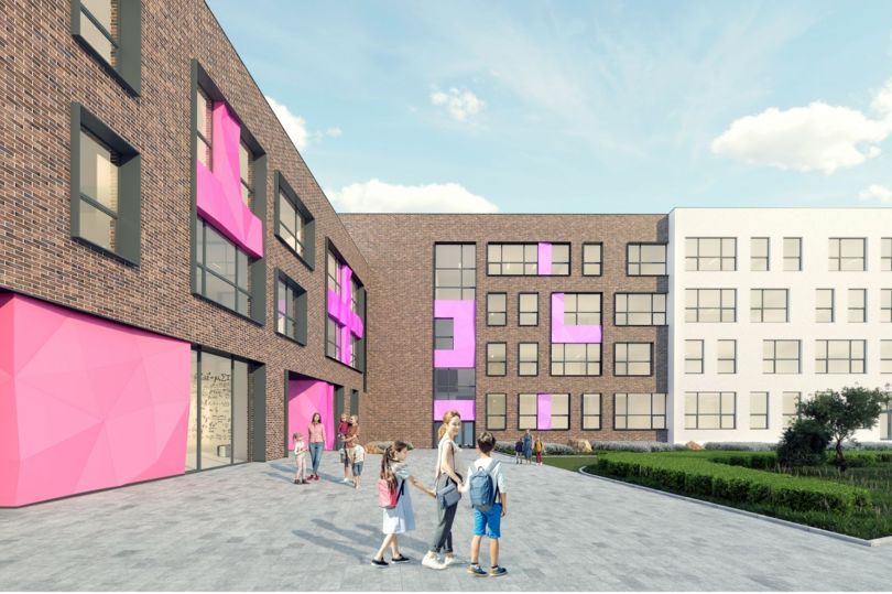 Школу на 1335 учеников построят в жилом квартале «Белый Град» в подмосковных Мытищах