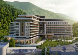 В Домбае началось строительство инвестотеля Amanauz 5* от CК «Семья»