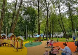 Завершено благоустройство Зеленого парка в московском Новогиреево