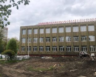 Завершаются демонтажные работы в Правдинской школе в г.о. Пушкинский