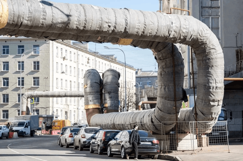 В Петербурге продолжается реконструкция тепломагистрали «Полюстровская»