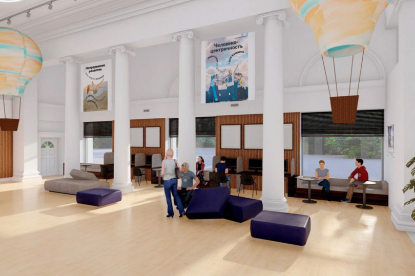 Разработан дизайн-проект будущего Дома молодежи в Великих Луках (Псковская область)