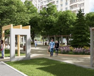 Новая пешеходная зона появится в Басманном районе Москвы
