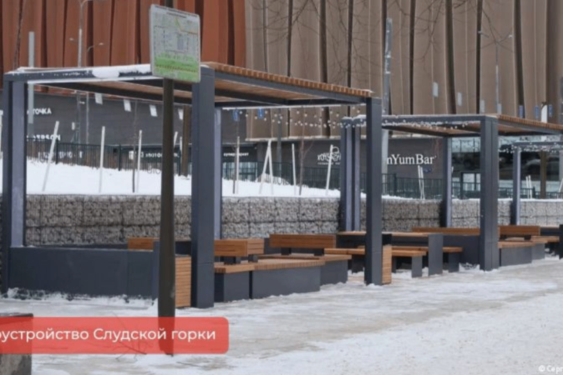 В Перми завершено благоустройство Слудской горки