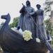 В Петербурге открыли памятник Петру и Февронии Муромским