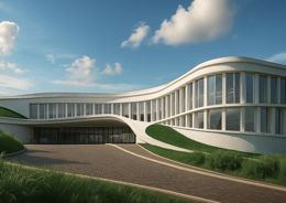 Футуристическую школу с панорамным остеклением построят на улице Фабрициуса в Сочи