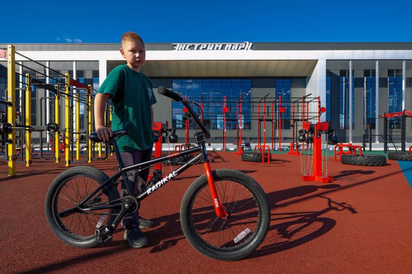 В столице Ямало-Ненецкого АО построили первый в городе экстрим-парк