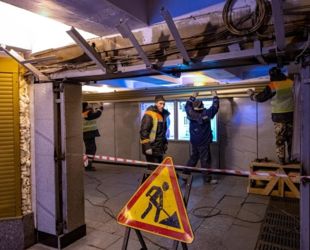 Открытие подземного перехода к «Лахта Центру» перенесли на 2024 год