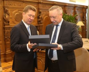 Петербург и «Газпром» договорились о реализации новых инвестпроектов