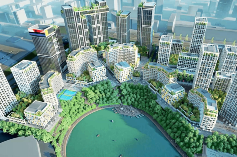 В Новосибирске выдано первое разрешение на строительство мини-города по КРТ