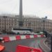 На площади Восстания в Петербурге начался ремонт дорожного полотна