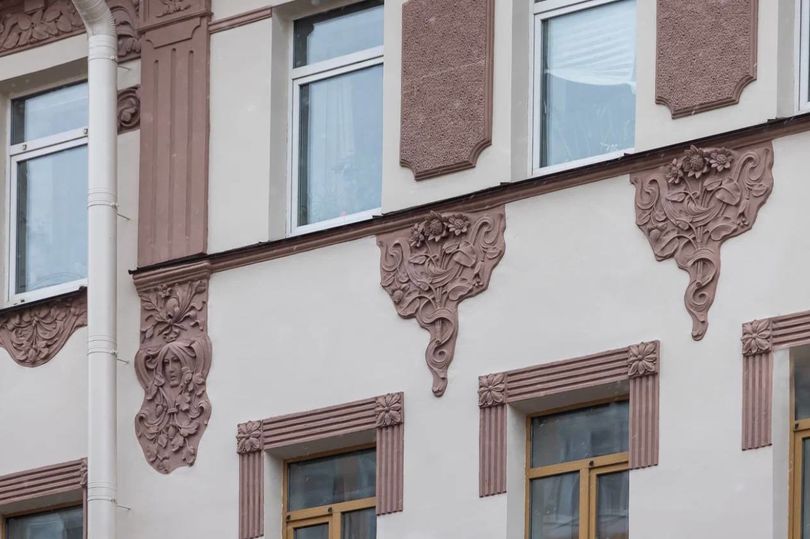 Восстановлен исторический облик дома Гольмстема на Бармалеевой улице в Петербурге