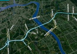 В Петербурге утвержден проект планировки развязки Широтной магистрали скоростного движения 