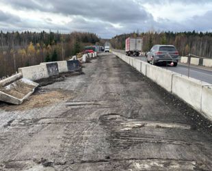 В Солнечногорске приступили к капитальному ремонту путепровода на Обуховском шоссе