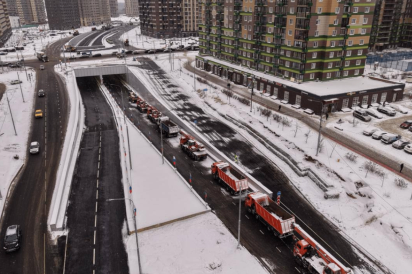 В Подмосковье открыто рабочее движение по тоннелю на Путилковском шоссе