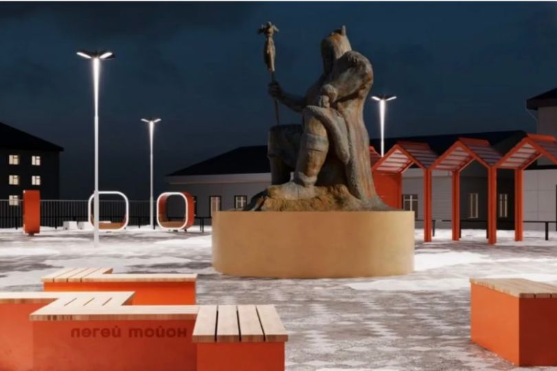 Центральную площадь Лөгөй Тойона в якутских Борогонцах благоустроят в рамках мастер-плана