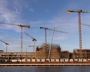 Строительство объектов культурно-образовательного комплекса в Калининграде идет высокими темпами