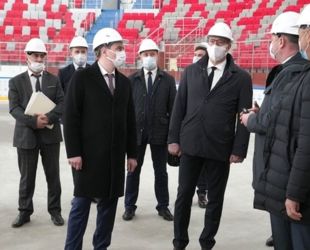 Строительство универсального спортивного зала в Мордовии должно быть завершено до конца года