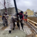 Специалисты начали бетонирование проезжей части моста через Черную речку