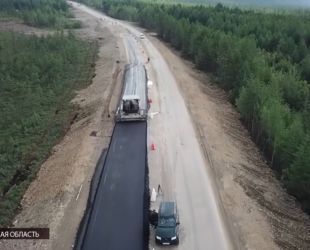 В Магаданской области 10-километровый участок федеральной трассы «Колыма» переведут в асфальтобетон