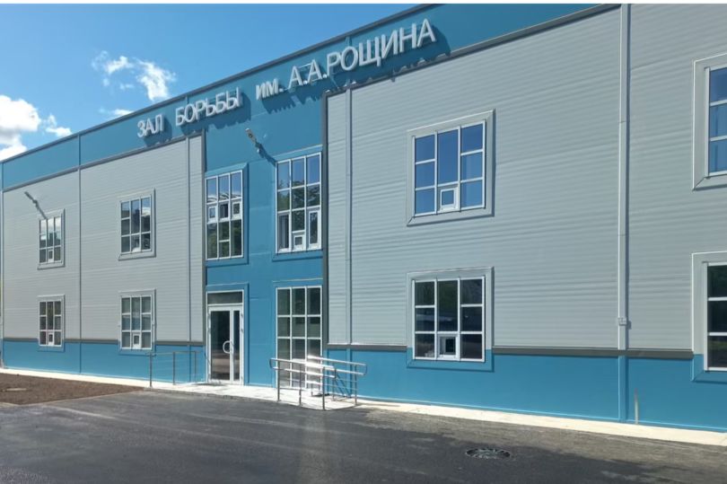 В Петербурге досрочно ввели в эксплуатацию Спортивный зал борьбы им.А.А.Рощина в Колпино