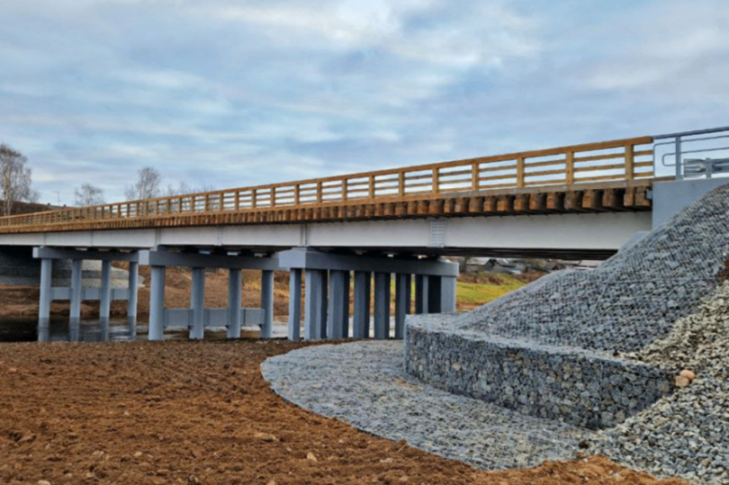 В Архангельской области введены в эксплуатацию ряд важных дорожных объектов