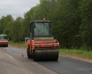 Начался ремонт Драгунского шоссе в Новгородском районе
