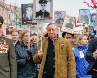 К Дню Победы световое оформление получили памятники героям Великой Отечественной войны