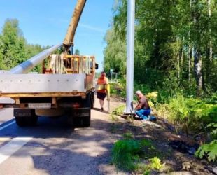 Свыше 30 км новых линий наружного освещения построят в Московской области