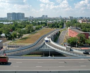 До конца года в Москве построят 56 км дорог