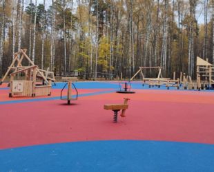 В Центральном парке Ногинска Богородского округа появилась новая игровая зона
