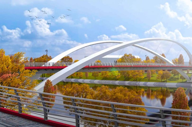 В Москве началось строительство моста между Мневниковской поймой и Крылатским