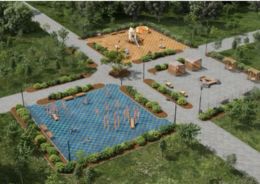 «Небесное дерево» для детей Калмыкии: в республике благоустроили еще одно общественное пространство