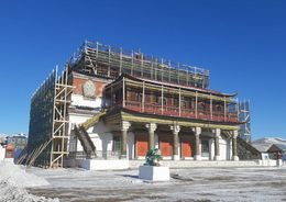 Деревянные ставни старейшего дацана начали реставрировать в Забайкальском крае