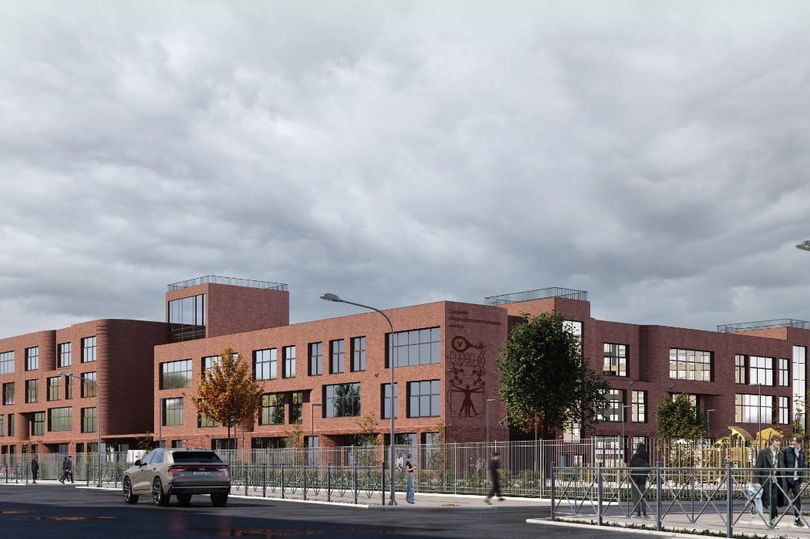 В ленинградской Новосергиевке появится современная школа на 925 мест с «научным» муралом