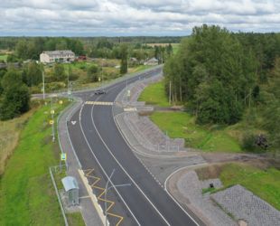 Капремонт дороги Выборг – Светогорск в Ленинградской области завершен