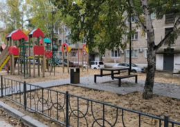 В космограде Циолковский (Амурская область) благоустроен еще один двор