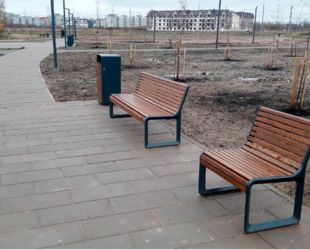 В парке в Псковском районе Новгорода ждут поставки материалов