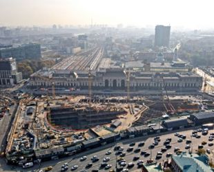 Работы по реконструкции Павелецкой площади завершены на 90%