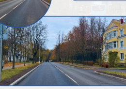 В Пушкинском районе Петербурга завершился ремонт Детскосельской улицы