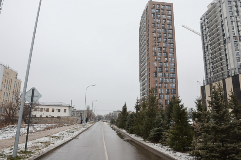 Дан старт движению по новой дороге в Ворошиловском районе Волгограда