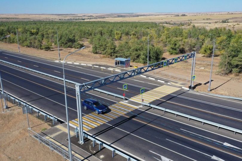 Участок трассы Р-228 в Волгоградской области капитально отремонтировали с опережением сроков 