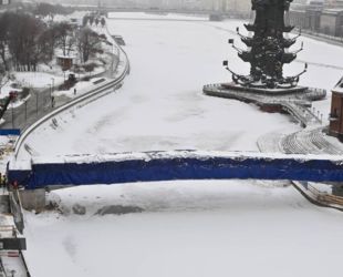 В Москве скоро откроется пешеходный мост на стрелке острова Балчуг