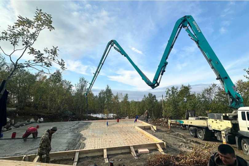 В Мурманске началось строительство МЖК  «Полярник» и «Северный» на улице Шевченко