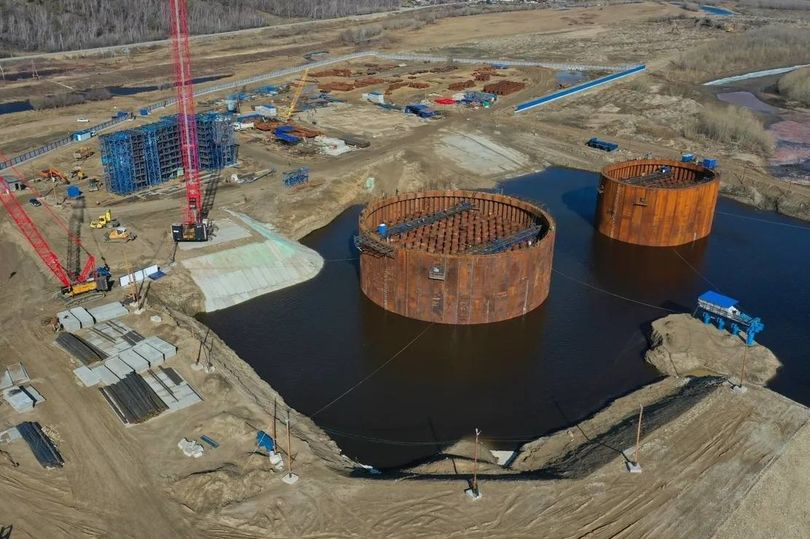 Ленский мост выходит на уникальный этап строительства