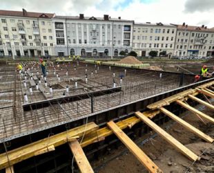 Реконструкцию площади у стадиона «Балтика» в Калининграде рассчитывают закончить к ноябрю