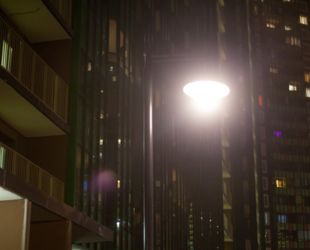 Квартал 87 Московского района осветили 346 светодиодных фонарей