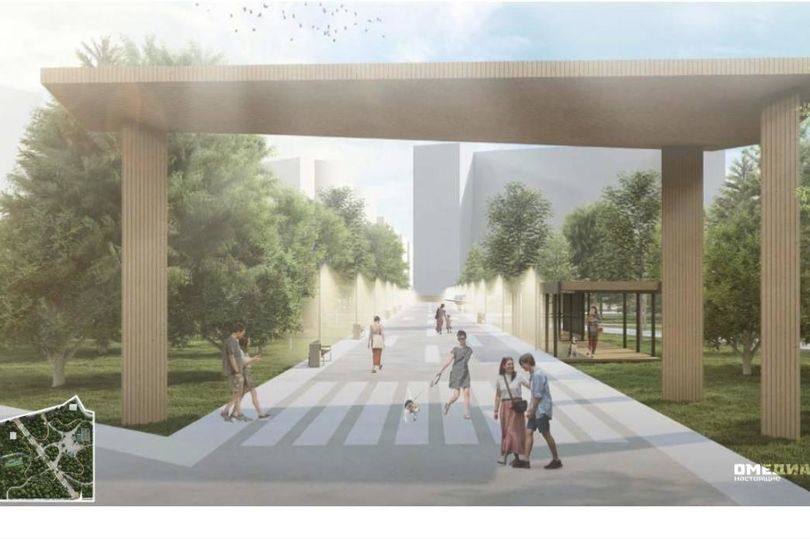 В Сургуте представили проект сквера Первых авиаторов в 30-м микрорайоне