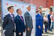 Кабушка Юрий Николаевич, На линейке открытия II Межрегиональной Студенческой стройки в Нарышкином бастионе Петропавловской крепости, Харлашкин Сергей Викторович