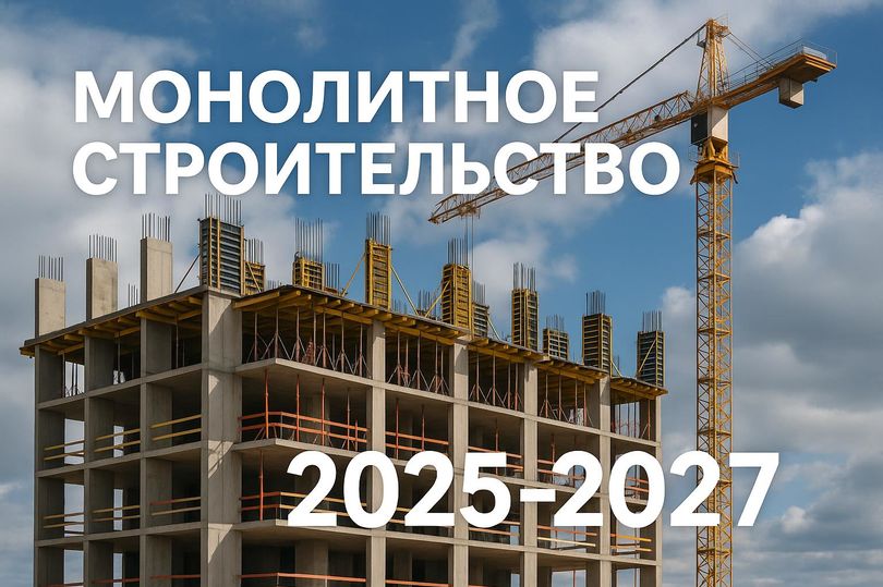 Монолитное строительство: что изменится для подрядчиков в 2025–2027 годах